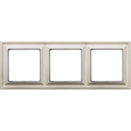 EPD483 Рамка ECO Profi Deco Бежевый 3-постовая гор/верт. Jung