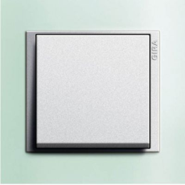 021151 Рамка Event Салатовый / Алюминий 1-постовая Gira