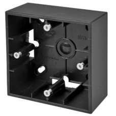 1590751-038 Монтажная коробка для накладного монтажа, 1 пост, графит Simon 15 1590751-038 Монтажная коробка для накладного монтажа, 1 пост, графит Simon 15