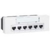 077901 Mosaic Коммутатор 6+1RJ45, Poe Legrand