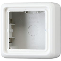 CD581AWW CD 500/CD plus Белый Коробка для накладного монтажа 1-я с рамкой Jung