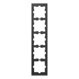 MTN4050-6534 Рамка D-Life Антрацит 5-постовая Merten