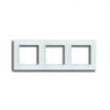 AC583GLWMT Рамка A Creation Матовое стекло 3-постовая Jung