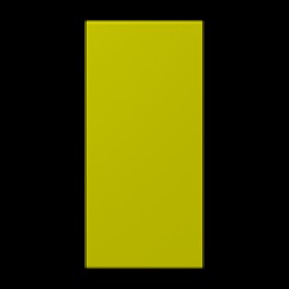 LC50NA4320F Les Couleurs® Le Corbusier Накладка для кнопочного модуля F 50 в цвете кнопок vert olive vif Jung