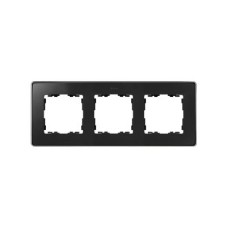 8201630-241 Рамка декоративная, 3 поста, Select, Simon 82 Detail, графит-хром 8201630-241 Рамка декоративная, 3 поста, Select, Simon 82 Detail, графит-хром
