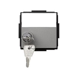 2705091-063 Крышка откидная для розетки с универсальным замком (механизм Simon 27), (+ключ 2шт), IP44, IK07, Scudo, б