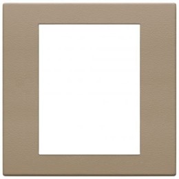 22668.21 Рамка Eikon EXE Саванна бежевый 8-модульная Vimar