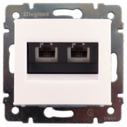 774439 Valena Розетка ТЛФ 2-ая Legrand