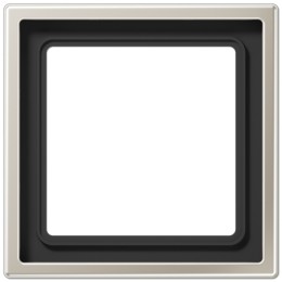 ES2982 Рамка LS 990 Нержавеющая сталь Edelstahl 1-постовая Jung