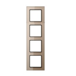 AC584GLCH Рамка A Creation Шампань 4-постовая Jung