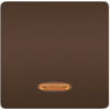 FD04312MK Клавиша широкая с подсветкой, цвет moka FEDE
