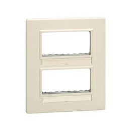 27851-32 Рамка 4 поста. 8 мод., слоновая кость Simon 27