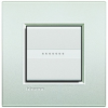 LNE4802PR Рамка LivingLight Air Белый жемчуг 2-модульная Bticino
