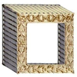 FD01521BD Рамка для накладного монтажа San Sebastian Белый 1-постовая Fede