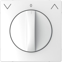 MTN3875-6035 D-life центральн. накладка для поворот. мех-ма рольставней, бел. лотос Merten