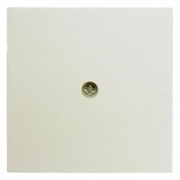 10198982 Центральная панель для VDo-розеток и кабельного вывода цвет: белый, с блеском S.1 Berker