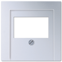 A569PLTAL А 500 Алюминий Крышка для TAE-розетки, моно-/стерео аудио розетки Jung A серия