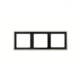 ES2983 Рамка LS 990 Нержавеющая сталь Edelstahl 3-постовая Jung