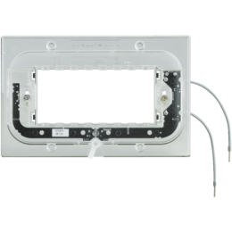 HA4704X Axolute Суппорт с подсветкой (на винтах) для рамок прямоугольной формы, на 4 модуля Bticino