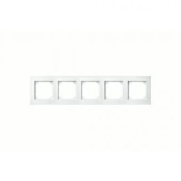 MTN515519 Рамка M-Plan Белый 5-постовая Merten
