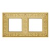 FD01412OB Рамка Granada Bright Gold 2-постовая Fede