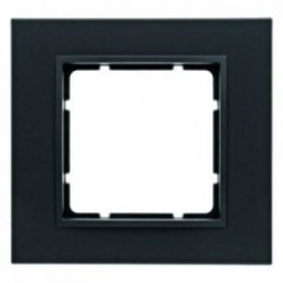 10116626 Рамка B.7 Антрацит 1-постовая Berker