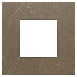 22642.52 Рамка Eikon EXE Коричневый кофе 2-модульная Vimar