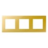 2400630-066 Рамка на 3 поста, золото Simon 24
