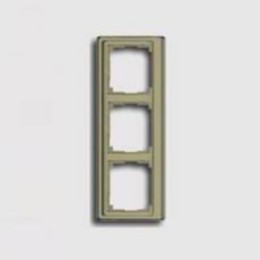 SL583GB Рамка SL 500 Бронза 3-постовая вертикальная Jung