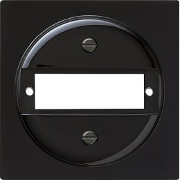 027847 Накладка для штепсельных разъемов D-subminiature Черный Gira S-color