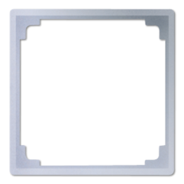 A590ZAL А 500 Алюминий Рамка промежуточная для монтажа изделий с крышкой 50х50 Jung A серия