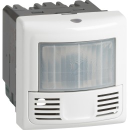 078452 Mosaic. Датчик присутствия ИК+УЗ 180° IP41, с нейтралью Legrand
