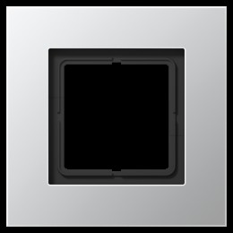 LSP981AL Рамка LS Plus Алюминий 1-постовая Jung