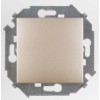 1591201-034 Выключатель одноклавишный проходной, 16А 250В, винтовой зажим, шампань Simon 15