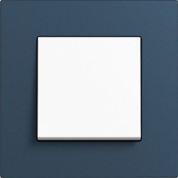 0211227 Рамка Esprit Linoleum-Multiplex Синий 1-постовая Gira