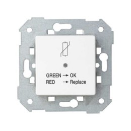 75420-30 Ограничитель перенапряжений с высокой защитой и световым индикатором, S27, S82, S82N, S88, белый Simon