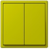 LC9954320F Les Couleurs® Le Corbusier Клавиша для двухклавишного выключателя vert olive vif Jung