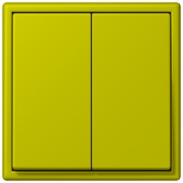LC9954320F Les Couleurs® Le Corbusier Клавиша для двухклавишного выключателя vert olive vif Jung