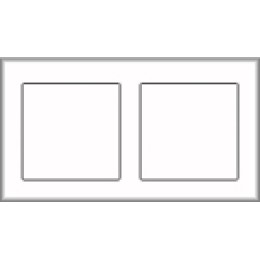 FD01282OR Рамка Crystal De Luxe Real Gold 2-постовая Fede