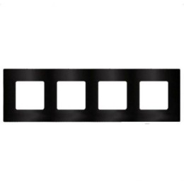 FD04404GR Декоративная вставка Belle Epoque Metal graphite 4-постовая Fede