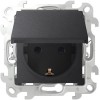 2420448-038 Розетка 2К+З IP44 Push&Go, графит Simon 24