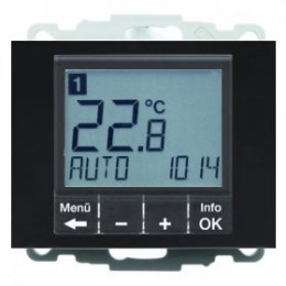 20447106 Регулятор температуры, с центральной панелью цвет: антрацит, матовый K.1 Berker