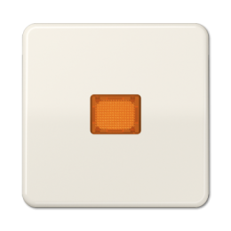 CD590KOBF CD ударопр. Бежевый Клавиша для 1-я с/п с оранжевой линзой Jung