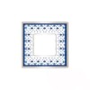 FD01471AZCB Рамка Belle Epoque Porcelain Голубой / Хром 1-постовая Fede