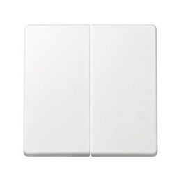 73026-60 Клавиша (2шт) для выключателя двухклавишного, Simon 73 Loft, белый