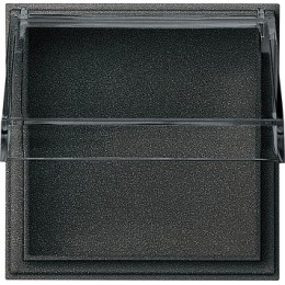 040967 Панель с прозрачной крышкой Антрацит Gira TX44