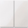 MTN432519 Клавиша x2, белый Merten
