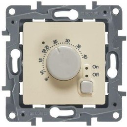 672330 Термостат с внешним датчиком для тёплых полов - Etika - слоновая кость Legrand