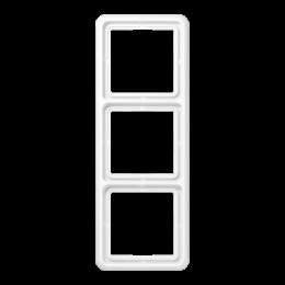 CD583WW Рамка CD 500 Белый 3-постовая Jung