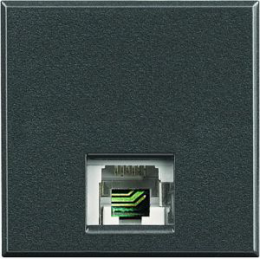 HS4258/11D Axolute Телефонный разъем RJ11, категория 3, тип коннектора К10 Bticino